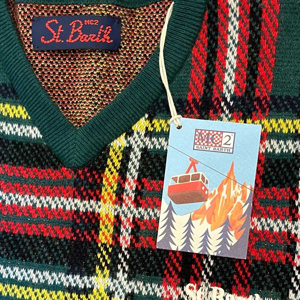 St. Barth Sweater Size Medium - Picture 4 of 5